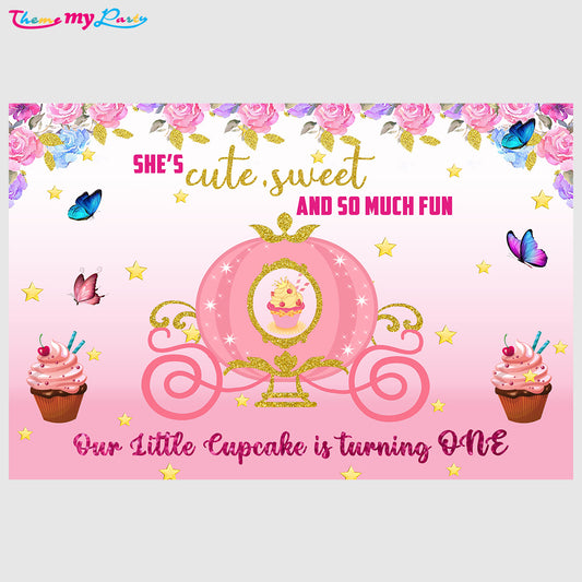 Butterflies & Fairies Theme Party Backdrop