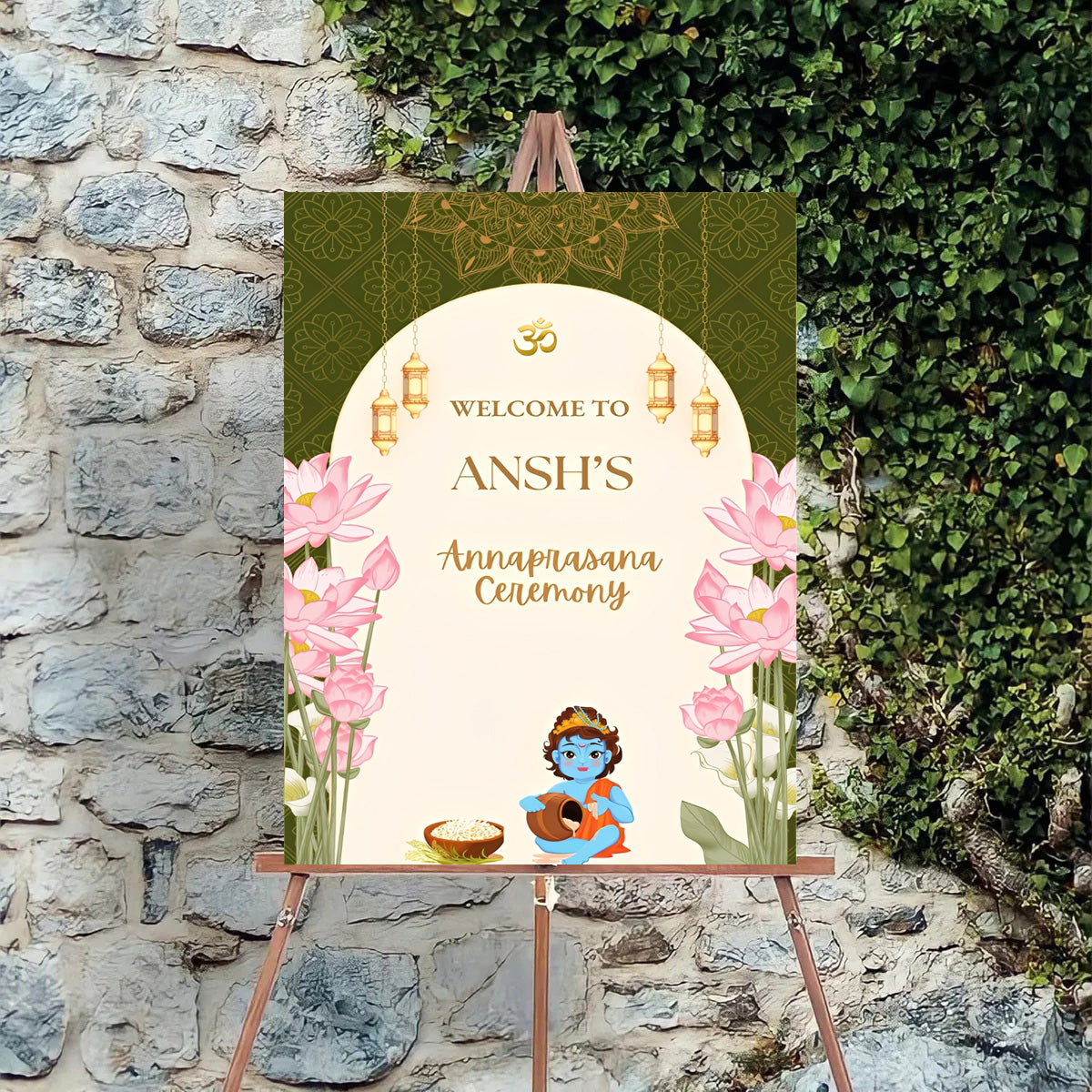 Annaprashan Welcome Sign Board