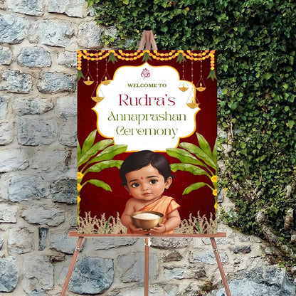 Annaprashan Welcome Sign Board