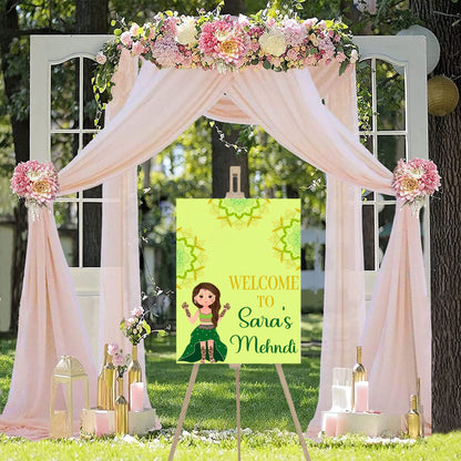 Wedding Ceremony Theme Party Welcome Board