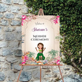 Wedding Ceremony Theme Party Welcome Board