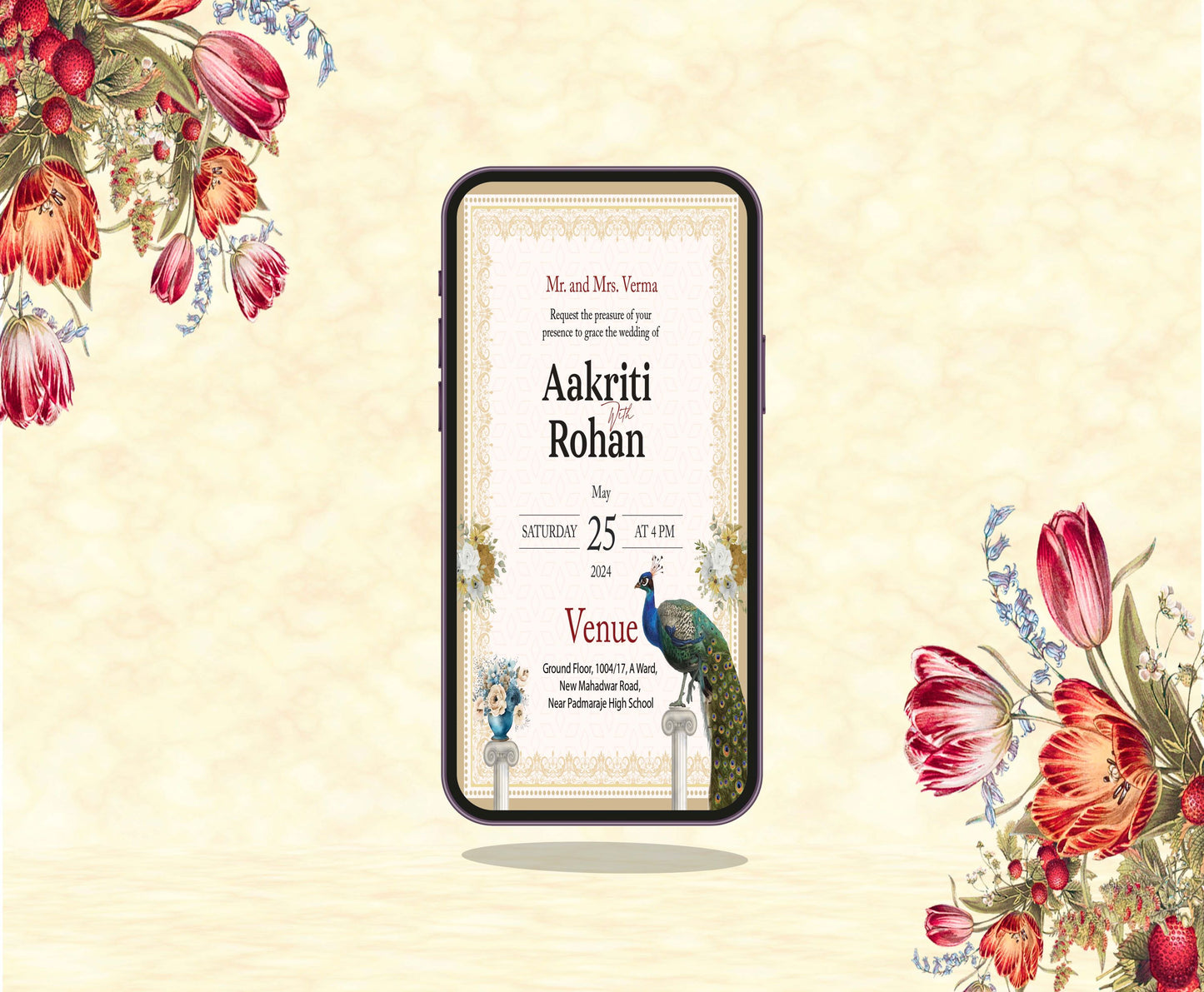 Wedding Theme Invitation for Birthday