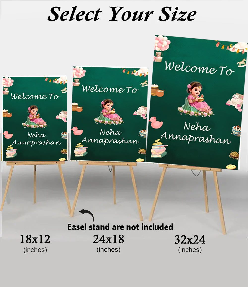 Annaprashan Welcome Sign Board