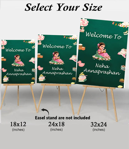 Annaprashan Welcome Sign Board
