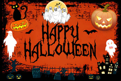 Halloween Party Welcome Board