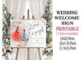 Wedding Ceremony Theme Party Welcome Board