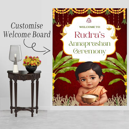 Annaprashan Welcome Sign Board