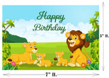 The Lion King Theme Birthday Party Backdrop