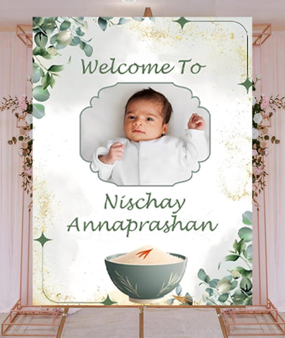 Annaprashan Welcome Sign Board