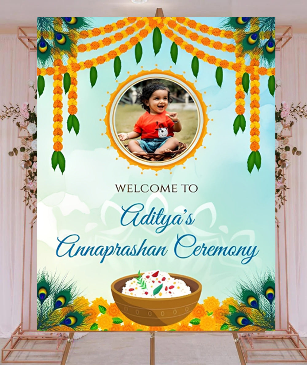 Annaprashan Welcome Sign Board