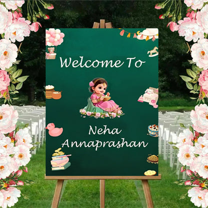 Annaprashan Welcome Sign Board