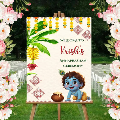 Annaprashan Welcome Sign Board