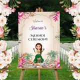 Wedding Ceremony Theme Party Welcome Board