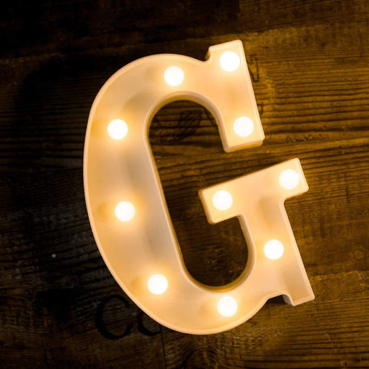 G Letter Light, Marquee Alphabet Light Letters for Room Decor Lights, Led Letters Alphabet for Decoration, Letter Lights for Birthday
