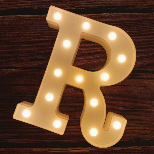 R Letter Light, Marquee Alphabet Light Letters for Room Decor Lights, Led Letters Alphabet for Decoration, Letter Lights for Birthday