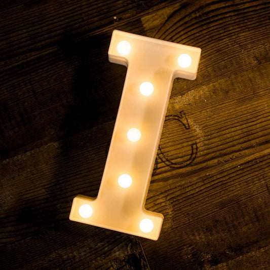 I Letter Light, Marquee Alphabet Light Letters for Room Decor Lights, Led Letters Alphabet for Decoration, Letter Lights for Birthday