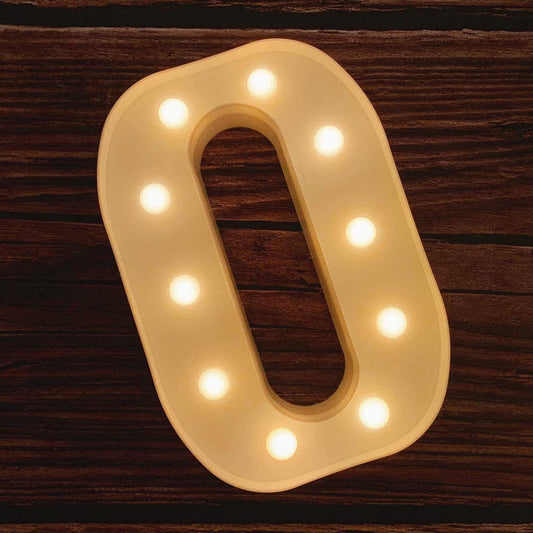 O Letter Light, Marquee Alphabet Light Letters for Room Decor Lights, Led Letters Alphabet for Decoration, Letter Lights for Birthday