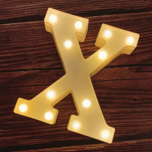 X Letter Light, Marquee Alphabet Light Letters for Room Decor Lights, Led Letters Alphabet for Decoration, Letter Lights for Birthday