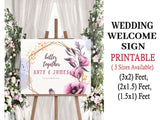 Wedding Ceremony Theme Party Welcome Board