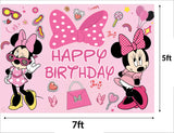 Minnie Theme Birthday Backdrop