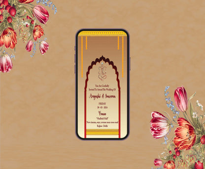 Wedding Theme Invitation for Birthday