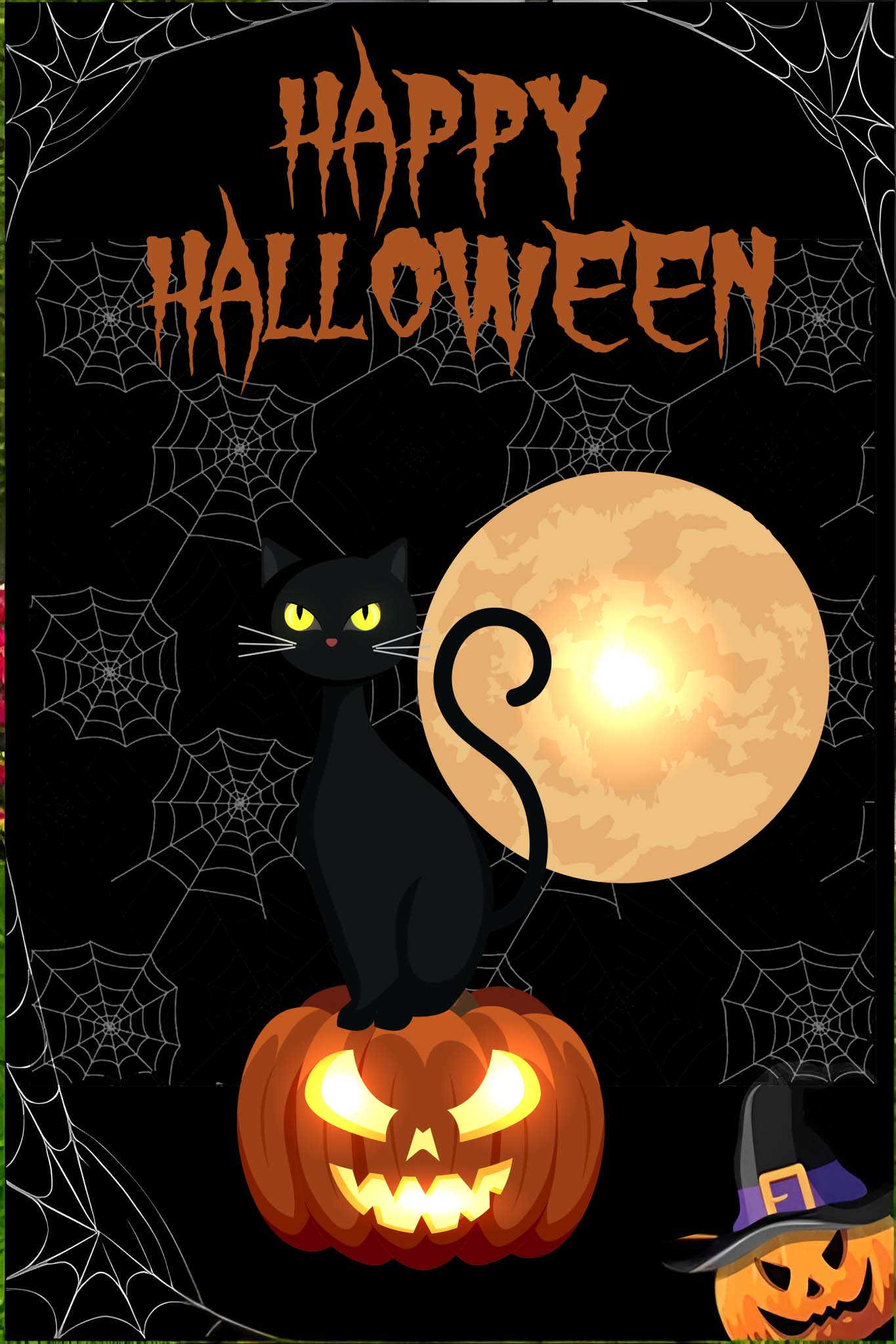 Halloween Party Welcome Board