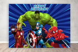 Avenger Theme Party Backdrop