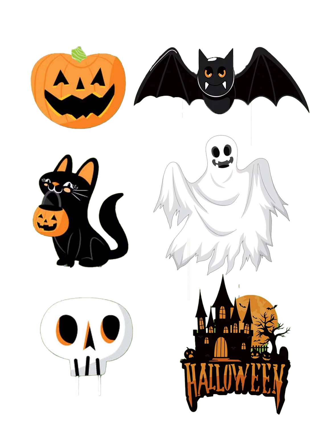 Halloween Party Decoration Cutouts