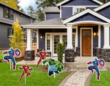 Avenger Theme Birthday Party Cutouts