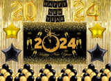 New Year Party Decorations Complete Set with Backdrop