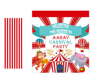 Carnival Theme Birthday Party Gift Bags For Return Gifts