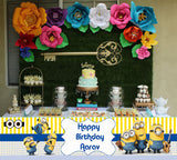 Minnion Theme Birthday Long Banner for Decoration