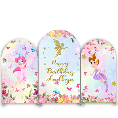 Butterfly Theme Birthday Party Arch Backdrop