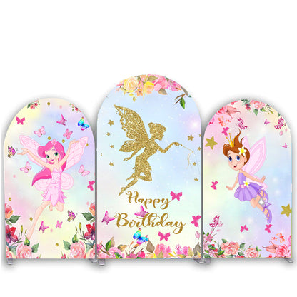 Butterfly Theme Birthday Party Arch Backdrop