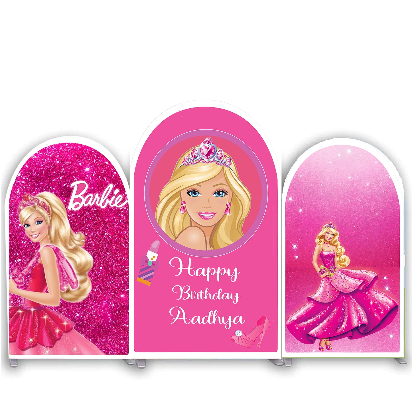 Barbie Theme Birthday Party Arch Backdrop