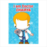 Doctor Theme Birthday Party Selfie Photo Booth Frame