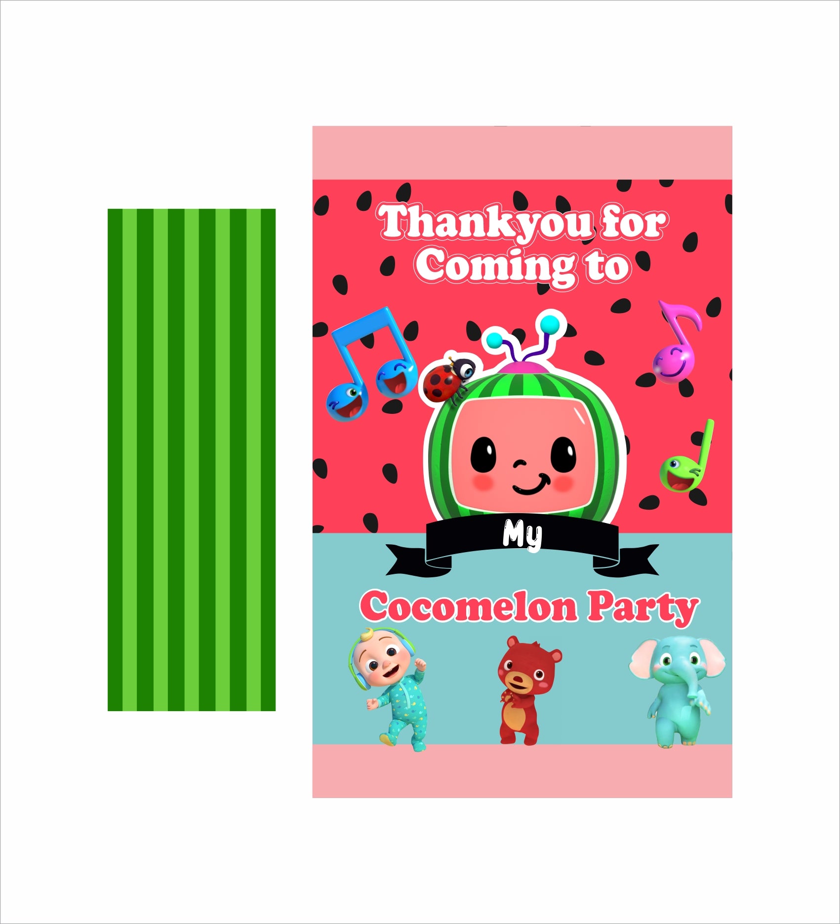 Buy Cocomelon Party Decoration | Party Supplies | Thememyparty – Theme ...