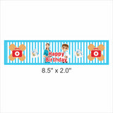 Doctor Theme Birthday Party Water Bottle Labels