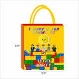 Lego Theme Birthday Party Gift Bags For Return Gifts