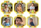 Lego Theme Birthday Party 12 Months Photo Banner