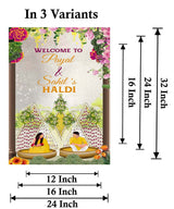 Wedding Ceremony Theme Party Welcome Board