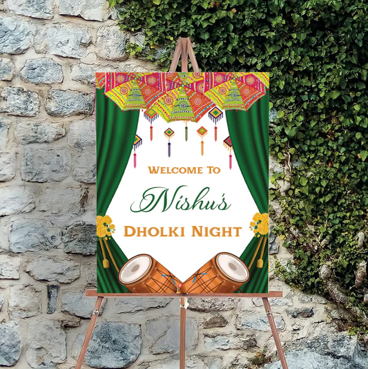 Wedding Ceremony Theme Party Welcome Board