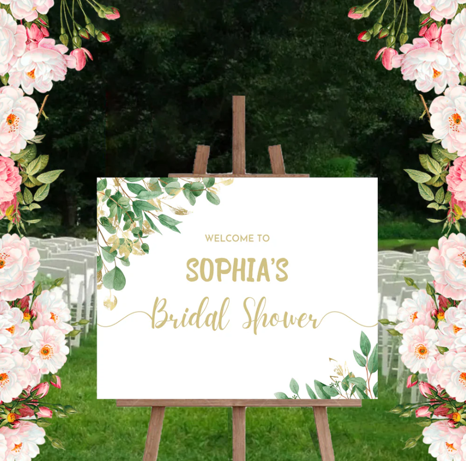 Wedding Ceremony Theme Party Welcome Board