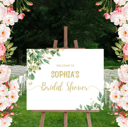 Wedding Ceremony Theme Party Welcome Board
