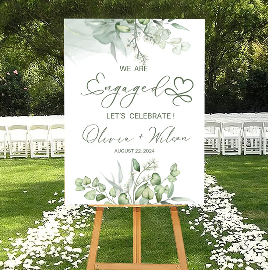 Wedding Ceremony Theme Party Welcome Board