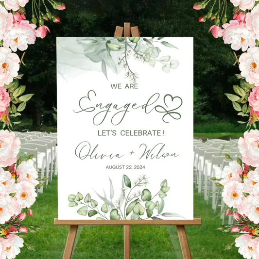 Wedding Ceremony Theme Party Welcome Board