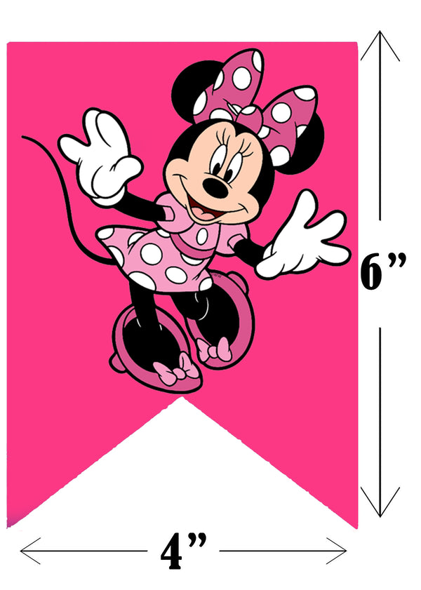 Minnie Theme Banner for Decoration