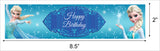 Frozen Theme Birthday Party Water Bottle Labels