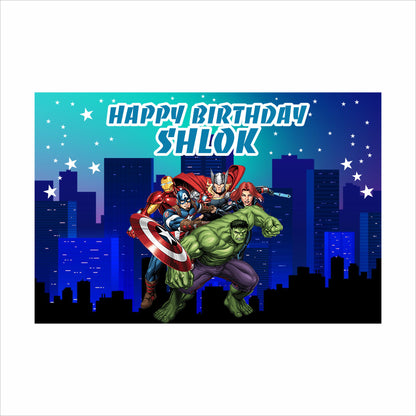 Avenger Birthday Table Mats for Decoration