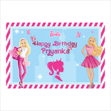 Barbie Birthday Table Mats for Decoration